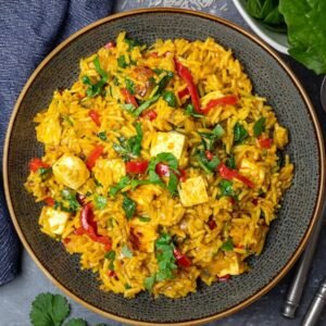Paneer Tikka Biryani