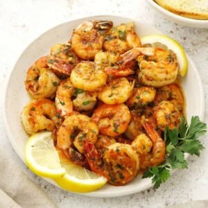 Butter Garlic Prawns