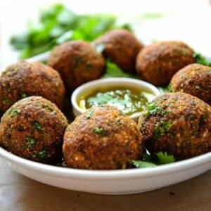 Cheesy Mutton Keema Balls